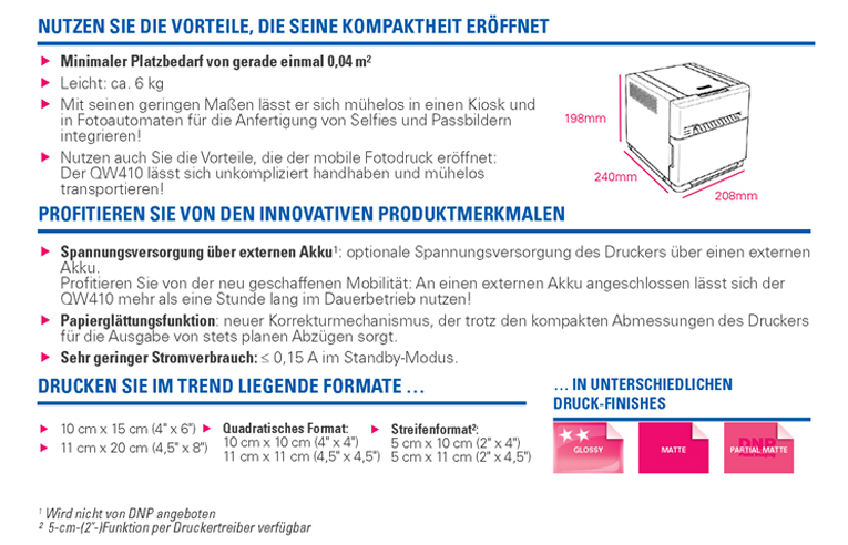 QW410 benefits DE