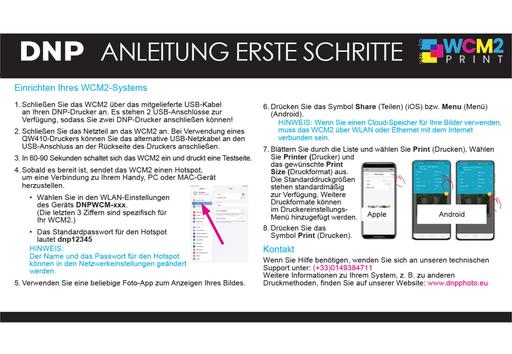 Quick Start Guide WCM2 v2 - DE